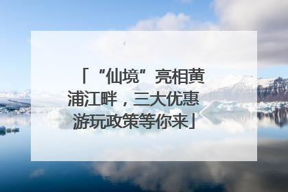 “仙境”亮相黄浦江畔，三大优惠游玩政策等你来