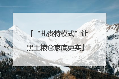 “扎赉特模式”让黑土粮仓家底更实