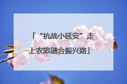 “抗战小延安”走上农旅融合振兴路