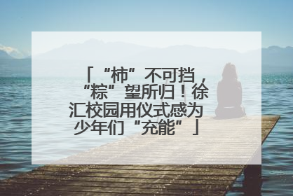 “柿”不可挡，“粽”望所归！徐汇校园用仪式感为少年们“充能”
