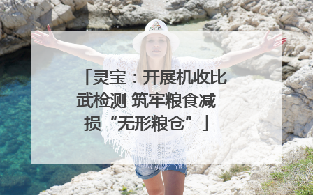 灵宝：开展机收比武检测 筑牢粮食减损“无形粮仓”