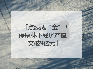 点绿成“金”！保康林下经济产值突破9亿元