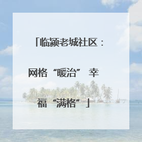 临颍老城社区：网格“暖治” 幸福“满格”