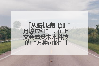 从脑机接口到“月壤成纤”，在上交会感受未来科技的“万种可能”