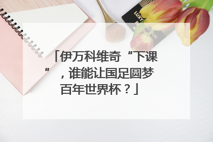 伊万科维奇“下课”，谁能让国足圆梦百年世界杯？