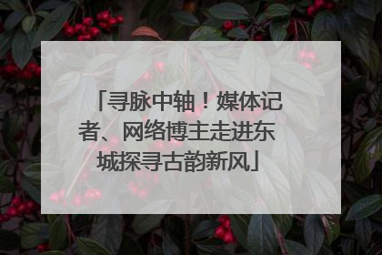 寻脉中轴！媒体记者、网络博主走进东城探寻古韵新风