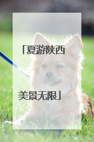 夏游陕西 美景无限
