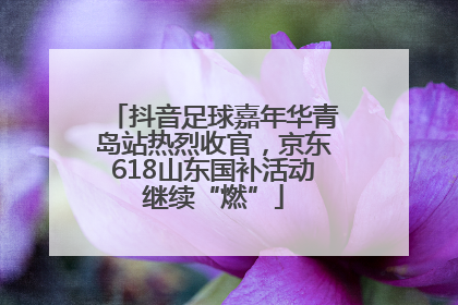 抖音足球嘉年华青岛站热烈收官，京东618山东国补活动继续“燃”