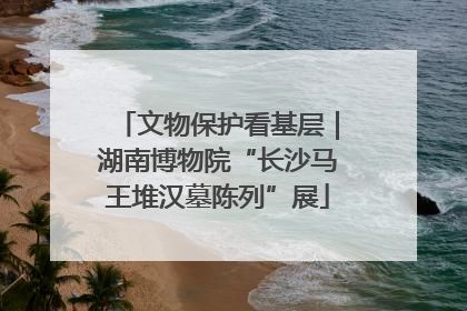 文物保护看基层｜湖南博物院“长沙马王堆汉墓陈列”展