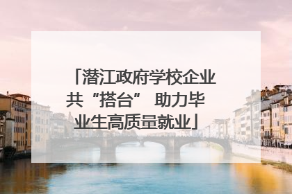 潜江政府学校企业共“搭台” 助力毕业生高质量就业