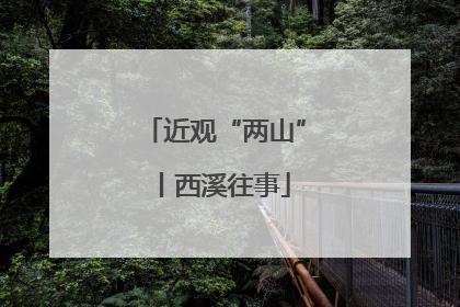 近观“两山”丨西溪往事