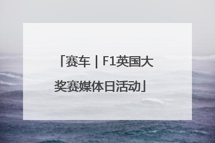 赛车｜F1英国大奖赛媒体日活动