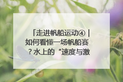走进帆船运动④｜如何看懂一场帆船赛？水上的“速度与激情”同样精彩