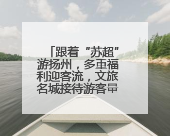 跟着“苏超”游扬州，多重福利迎客流，文旅名城接待游客量同比激增
