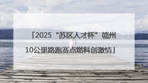2025“苏区人才杯”赣州10公里路跑赛点燃科创激情